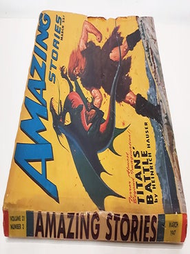 Joe Dannon, Pioneer in Amazing Stories March 1947.