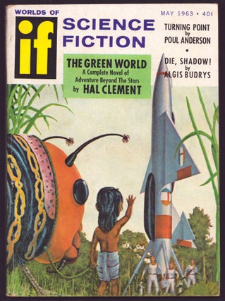 Item #35675 The Green World in If May 1963. Hal Clement