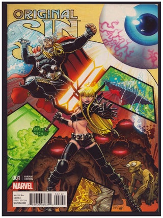 Item #35703 Original Sin #1 to 8 All Variant Covers. Mark Waid, Jim Cheung