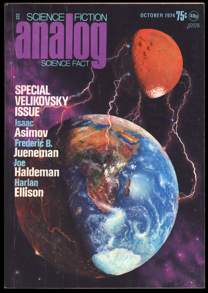 Item #35738 Analog Science Fiction Science Fact October 1974. Isaac Asimov.