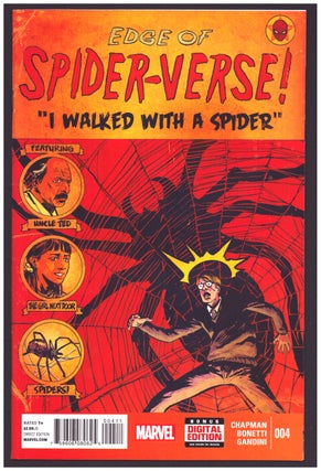 Item #35779 Edge of Spider-Verse #4. Clay Chapman, Elia Bonetti