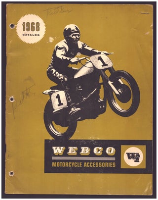 Item #35794 Webco 1968 Motorcycle Accessories Catalog. Motorcycles