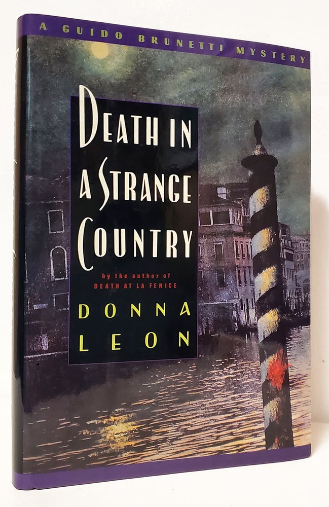 Item #35799 Death in a Strange Country. Donna Leon.
