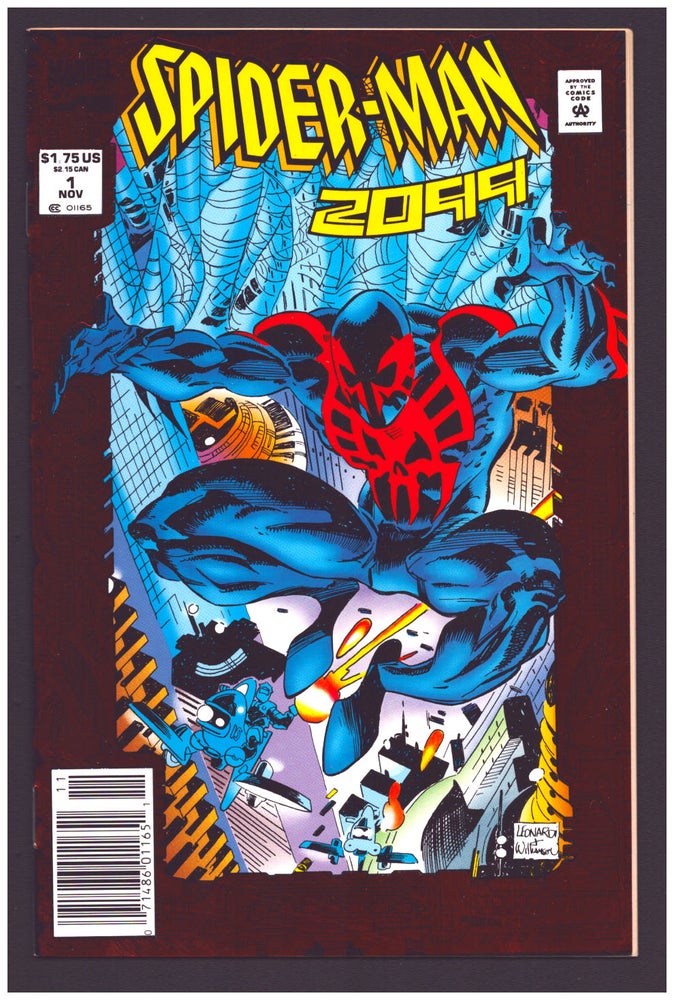 Item #35803 Spider-Man 2099 #1 Newsstand Edition. Peter David, Rick Leonardi.