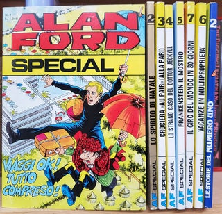 Item #35841 Alan Ford Special #1 to 7 + Le storie del numero uno #2. Max Bunker, Paolo...