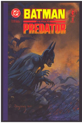 Item #35873 Batman vs. Predator Complete Mini Series in High Grade. Dave Gibbons, Adam Kubert,...