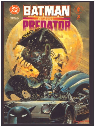 Batman vs. Predator Complete Mini Series in High Grade.