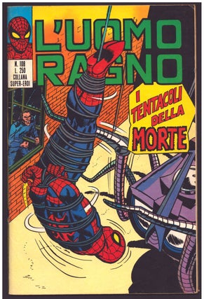 Item #35877 L'uomo ragno #108. (Italian Edition of The Amazing Spider-Man #107). Stan Lee, John...