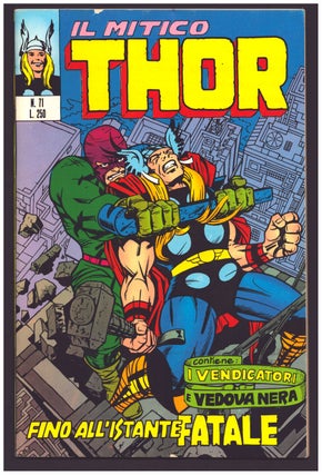 Item #35880 Il mitico Thor #71. (Italian Edition of Thor #171). Stan Lee, Jack Kirby