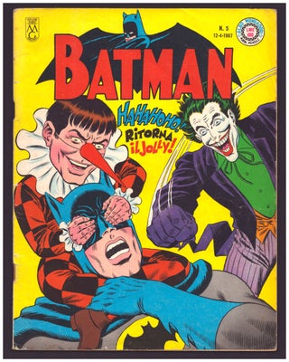 Item #35881 Batman #5. (Italian Edition of Batman #186). John Broome, Sheldon Moldoff