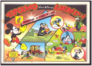 Item #35896 Topolino Supershow. (Mickey Mouse Daily Strips - Italian Edition). Floyd Gottfredson