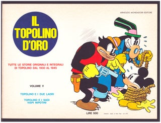 Item #35901 Il Topolino d'oro Complete Thirty-Three Issue Series. (Mickey Mouse Comic Strips from...