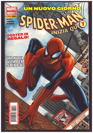 Item #35917 Amazing Spider-Man #546 to 558 Italian Edition + Amazing Spider-Man Family # 1....