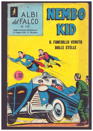 Item #35925 World's Finest Comics #92 Italian Edition. Albi del Falco n. 110. Nembo Kid...