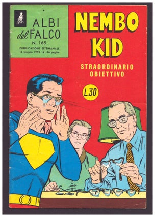Item #35930 Superboy #70 Italian Edition. Albi del Falco n. 165. Nembo Kid (Superman):...