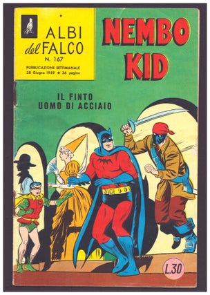 Item #35931 Batman #85 Italian Edition. Albi del Falco n. 167. Nembo Kid (Superman): il finto...