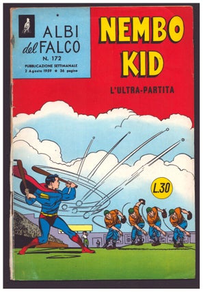 Item #35935 Superboy #57 Italian Edition. Albi del Falco n. 172. Nembo Kid (Superman):...