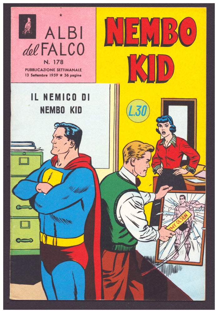 Item #35937 Superman's Pal Jimmy Olsen #35 Italian Edition. Albi del Falco n. 178. Curt Swan.