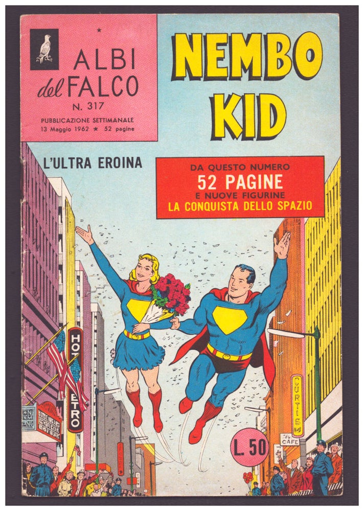 Item #35945 Action Comics #285 Italian Edition. Albi del Falco n. 317. Jim Mooney.