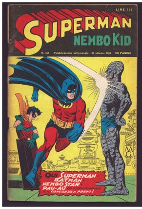 Item #35976 Detective Comics #356 Italian Edition. Superman Nembo Kid #550. Carmine Infantino