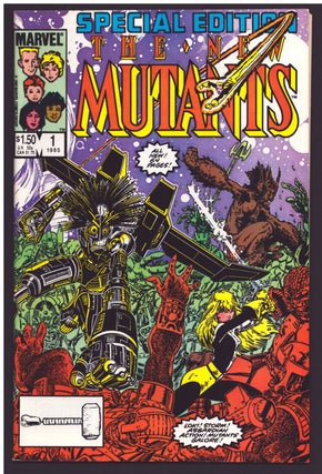 Item #35985 The New Mutants #1 Special Edition. Chris Claremont, Arthur Adams