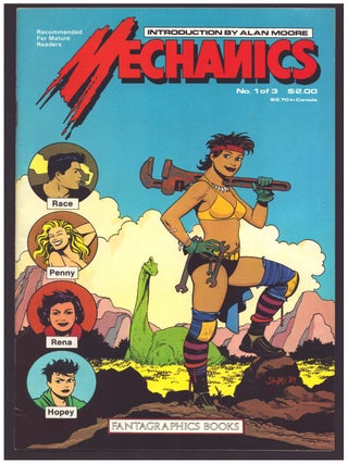 Item #35988 Mechanics Complete Mini Series. Jaime Hernandez
