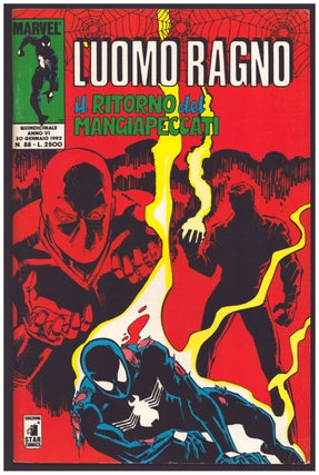 Item #35996 The Spectacular Spider-Man #134 Italian Edition. Sal Buscema