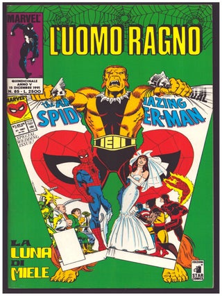 Item #35999 Peter Parker, the Spectacular Spider-Man Annual #7 Italian Edition. Al Milgrom
