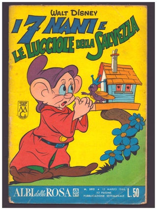 Item #36021 Albi della rosa #592. I sette nani e le lucciole della salvezza. (Italian Seven...