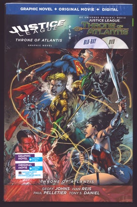 Item #36054 Justice League: Throne of Atlantis + Blu-Ray + DVD + Digital. Geoff Johns, Ivan Reis