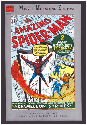 Item #36064 Marvel Milestone Edition: Amazing Spider-Man #1 Newsstand Edition. Stan Lee, Steve Ditko