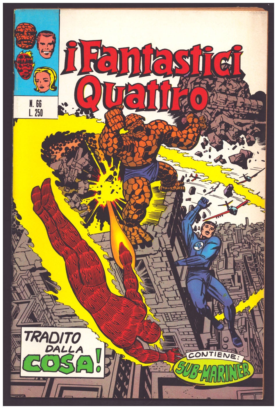 Lee, Stan; Kirby, Jack - I Fantastici Quattro #66. (Fantastic Four #69 Italian Edition)