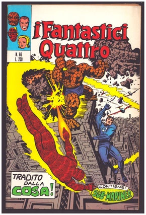 Item #36091 I Fantastici Quattro #66. (Fantastic Four #69 Italian Edition). Stan Lee, Jack Kirby