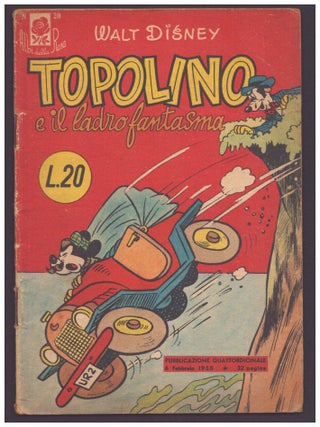 Item #36095 Albi della rosa #20. Topolino e il ladro fantasma. (Mickey Mouse in The Phantom Thief...