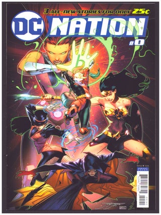 DC Nation #0 Variant Covers C and D.