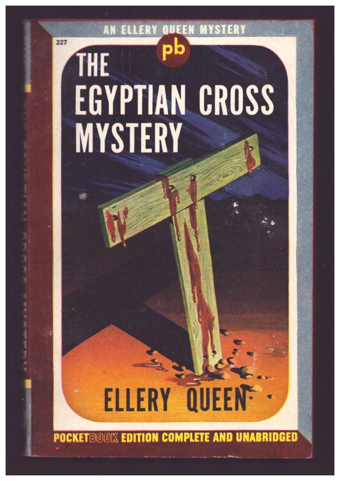 Item #36123 The Egyptian Cross Mystery. Ellery Queen.