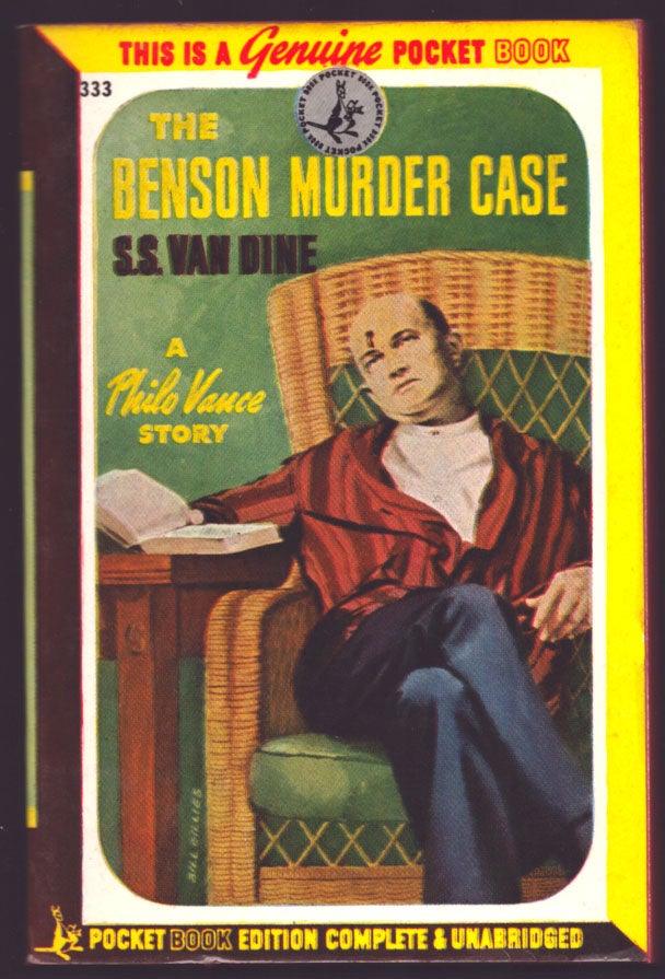 Item #36126 The Benson Murder Case. S. S. Van Dine.