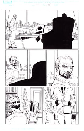 Item #36166 Amazing Spider-Man #568 New Ways to Die Page 15 Original Comic Art by John Romita,...