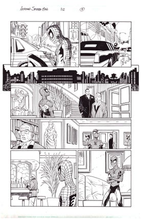 Item #36168 Amazing Spider-Man #52 (493) Dig This Page 9 Original Comic Art by John Romita, Jr....