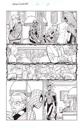 Item #36170 Amazing Spider-Man #52 (493) Dig This Page 11 Original Comic Art by John Romita, Jr....