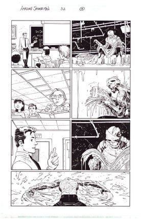 Item #36173 Amazing Spider-Man #52 (493) Dig This Page 14 Original Comic Art by John Romita, Jr....