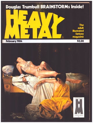 Item #36258 Heavy Metal February 1984. Julie Symmons-Lynch, ed
