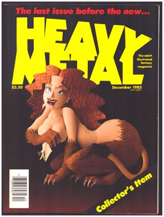 Item #36260 Heavy Metal December 1985. Julie Symmons-Lynch, ed