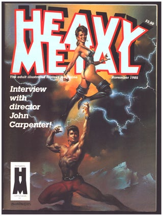 Item #36261 Heavy Metal November 1985. Julie Symmons-Lynch, ed