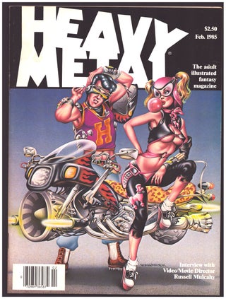Item #36264 Heavy Metal February 1985. Julie Symmons-Lynch, ed
