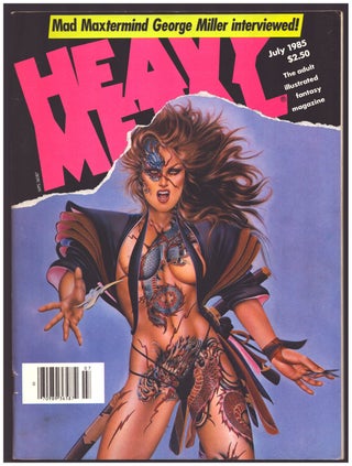 Item #36265 Heavy Metal July 1985. Julie Symmons-Lynch, ed