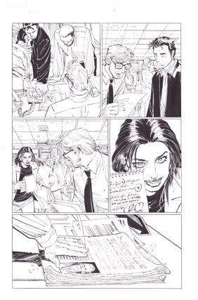 Item #36279 Amazing Spider-Man #568 New Ways to Die Page 14 Original Comic Art by John Romita,...
