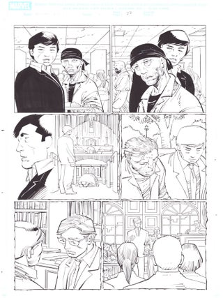 Item #36282 Amazing Spider-Man #568 New Ways to Die Page 22 Original Comic Art by John Romita,...