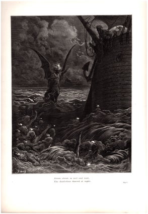 Item #36305 "About, about, in reel and rout, The Death-fires danced at night." - Original Plate...