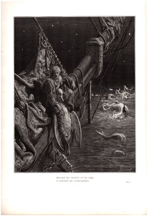 Item #36314 "Beyond the shadow of the ship, I watched the water-snakes." - Original Plate with...